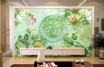 Tranh gạch men 3d ốp tường phong thủy - DXXX32