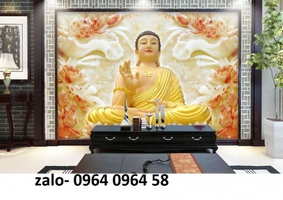 Tranh gạch 3d phật phòng thờ - LKJ64