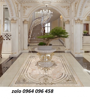 Thảm gạch trang trí phòng khách - sảnh - GVC43