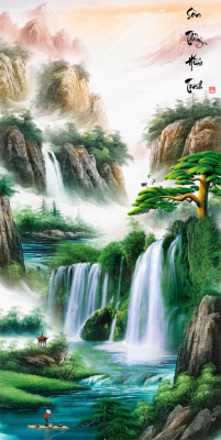 GẠCH TRANH 3D A23