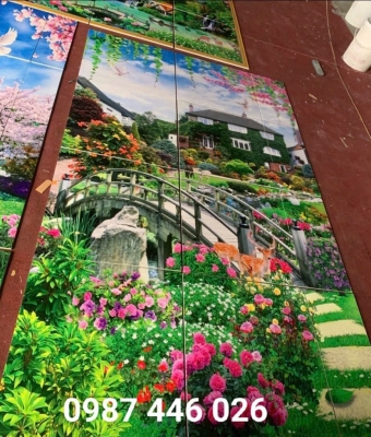 Gạch 3d tranh gạch trang trí