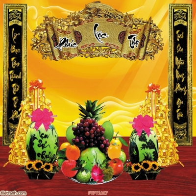 Gạch trang trí ban thờ