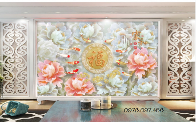 Tranh gạch hoa sứ