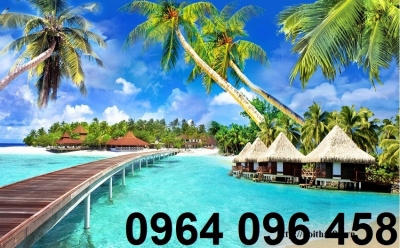 tranh gạch 3d ốp tường trang trí - 654DM