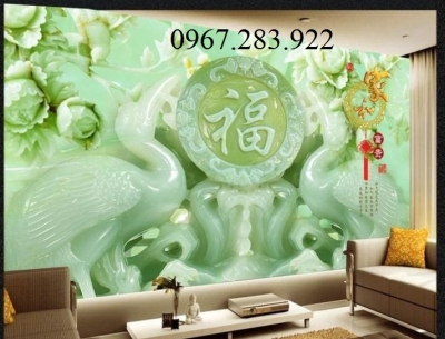 Gạch ốp tường 3D phong cảnh