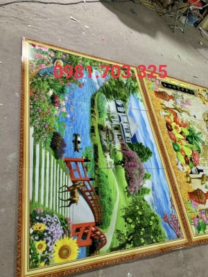 Tranh gạch 3D sản xuất theo yêu cầu