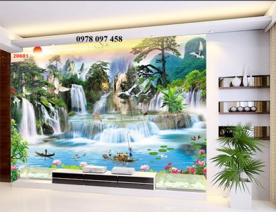 Tranh phong cảnh - tranh gạch
