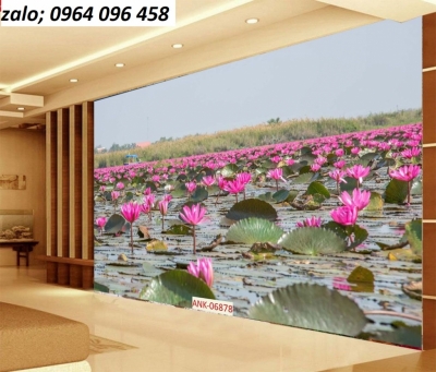 Tranh cảnh đồng quê - tranh gạch 3d đồng quê - KGF44