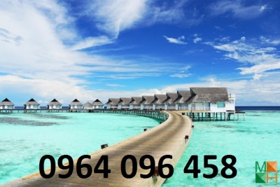 tranh gạch 3d bờ biển cây dừa - KBC4