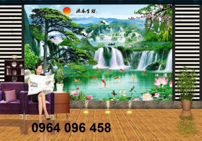 gạch tranh 3d phong cảnh - XV44