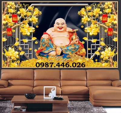 Gạch tranh thần tài HP82723