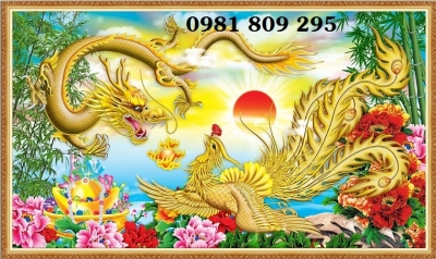 Tranh 3d rồng , gạch tranh 3d ốp phòng gia tiên