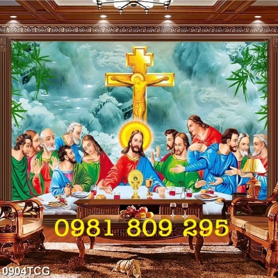 Mẫu tranh 3d công giáo - gạch tranh 3d