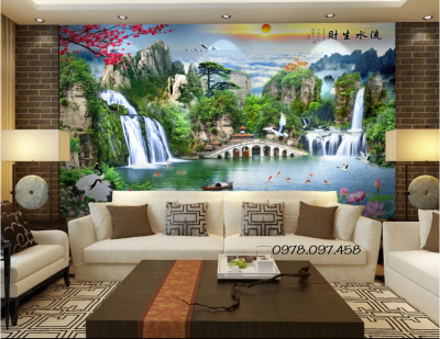 Tranh treo tường phòng 3d