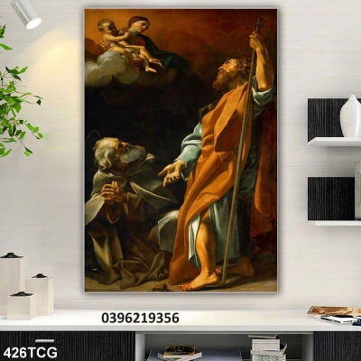 Gạch tranh công giáo 3D trang trí