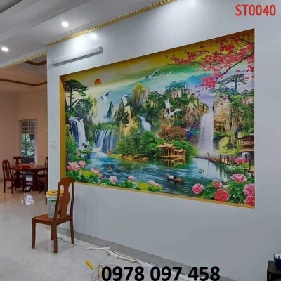 Tranh phong cảnh thiên nhiên - tranh ốp tường