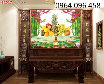 Tranh gạch 3d măm ngủ quả - LMCC32