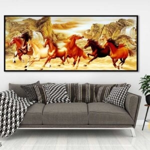 Tranh mã đáo thành công - gạch tranh in 3D