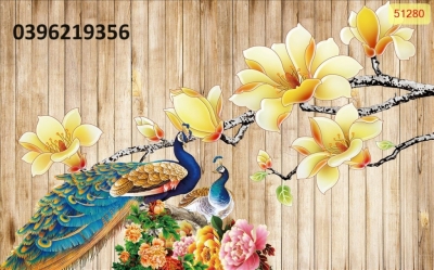 Tranh hình công phượng đẹp trang trí
