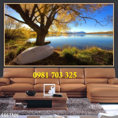 Tranh gạch phong cảnh