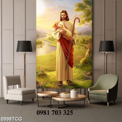 Gạch tranh 3D đẹp công giáo trang trí