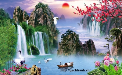 tranh gạch 3d - K67