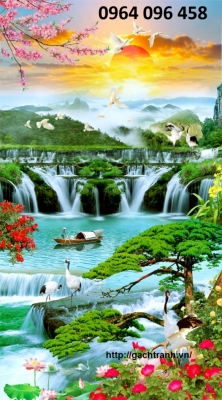Tranh gạch 3d ốp tường - GDA3