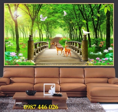 Tranh gạch ốp tường đẹp HP8622