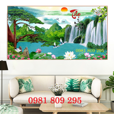 Tranh gạch men , gạch tranh phong cảnh đẹp