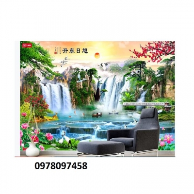 Tranh gạch 3D- tranh phong cảnh