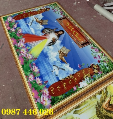 Gạch tranh công giáo HP7273