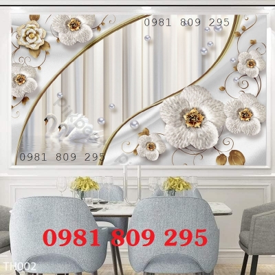 Gạch 3d hoa sứ ngọc GP333