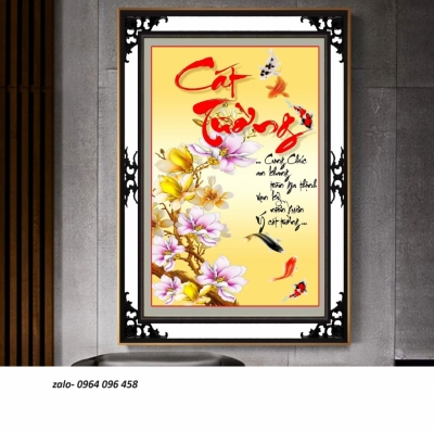 Tranh gạch dán tường hành lang - sảnh - KD431