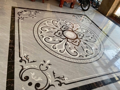Gạch sàn nhà mẫu cắt CNC