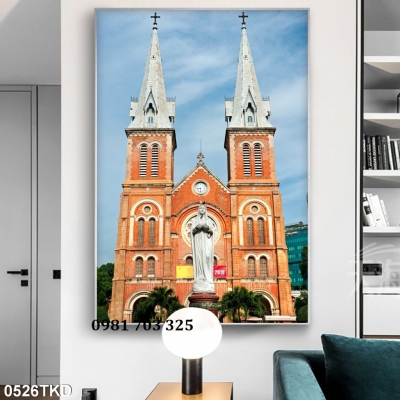 Gạch tranh khổ đứng đẹp 3d