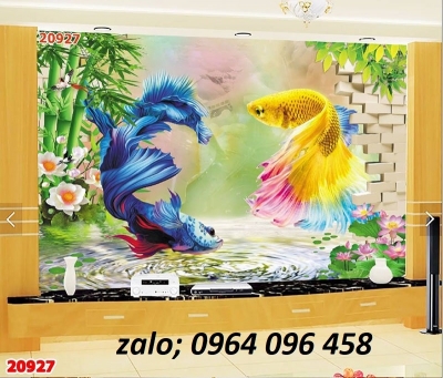 Tranh gạch 3d ốp tường phòng khách - 322XCC