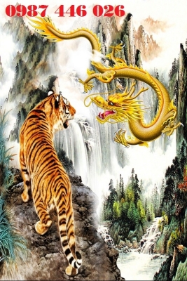 Tranh gạch con hổ HP96233