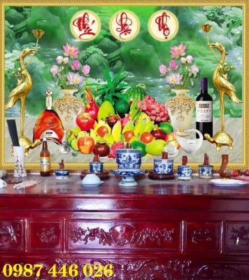 Gạch tranh phòng thơ HP0483