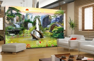 tranh gạch 3d - gạch tranh 3d - HDP