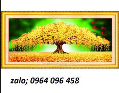 Tranh gạch 3d cây kim tiền - KGCX333