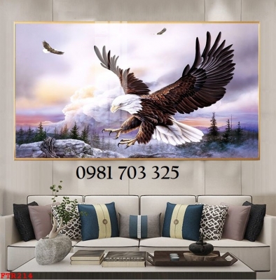 Tranh gạch đẹp hổ trang trí tường nhà