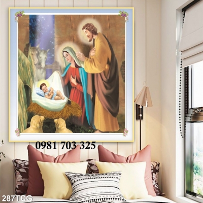 Tranh gạch 3d trang trí công giáo