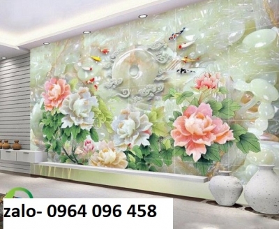 Tranh gạch 3d trang trí phòng khách đẹp - MNB55