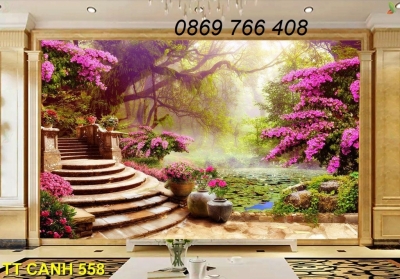 Tranh treo tường phòng khách 3d