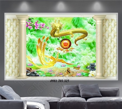 Tranh gạch men phong thủy