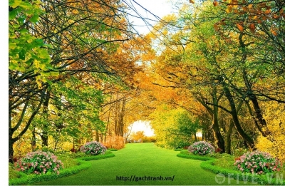 tranh gạch 3d phong thủy mệnh hỏa - FSAZ7444