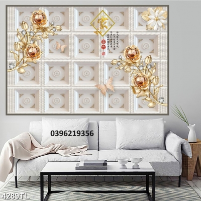 Gạch tranh lụa 3D đẹp