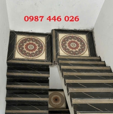 Gạch cầu thang chiếu nghỉ, gạch trang trí đẹp
