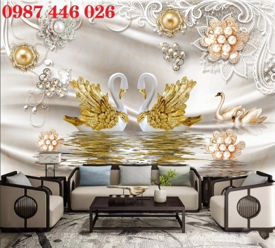 Tranh gạch men 3d phòng khách HP6282