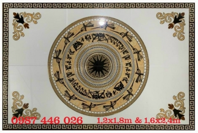 Gạch thảm hình trống đồng